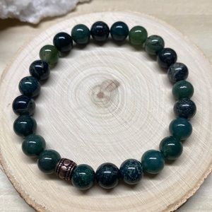 Kambaba Jasper Stretch Bracelet